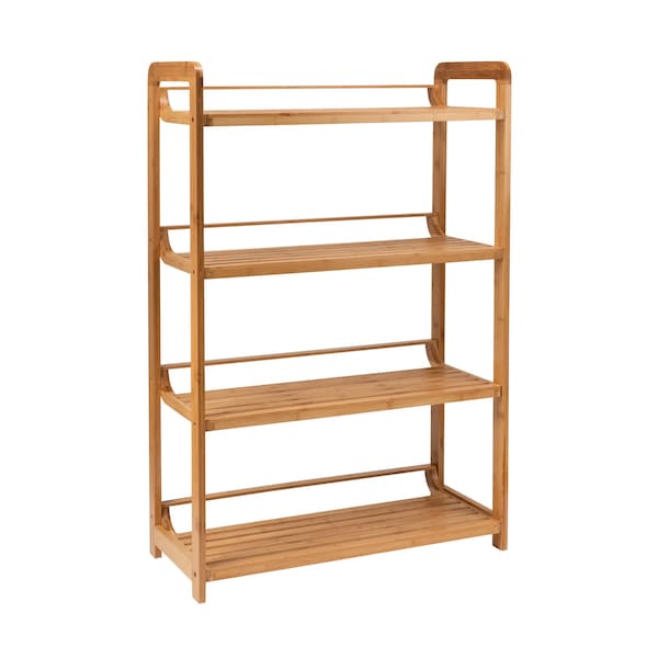 Organize It All Deluxe 4 Tier Bamboo Shelf nh-29944W - main